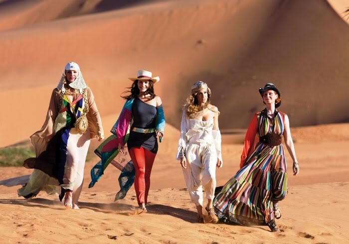 Sex and the City 2 SATC2,COllage Vintage