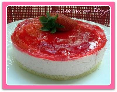 TARTA MOUSSE DE FRESAS TARTA MOUSSE DE FRESAS