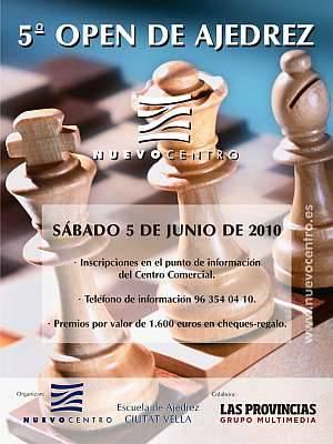 Kovacevic gana 5º Open de Ajedrez en C.C. Nuevo Centro de Valencia Kovacevic gana 5º Open de Ajedrez en C.C. Nuevo Centro de Valencia