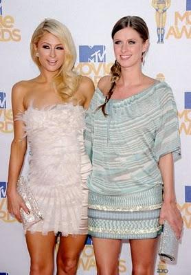 Las hermanas Hilton en los MTV Movie Awards 2010