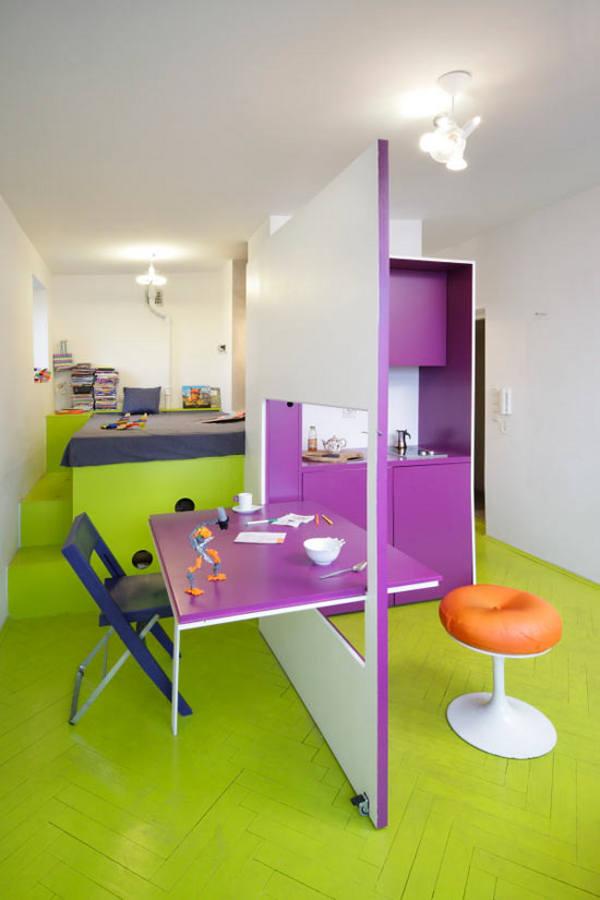 apart02 apart02 Tamka Apartment, a Cheerful and Playful Living Space