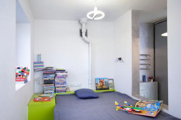 apart05 apart05 Tamka Apartment, a Cheerful and Playful Living Space