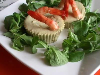 Gelée (gelatina) de guacamole con langostinos, Gelée (gelatina) de guacamole con langostinos,