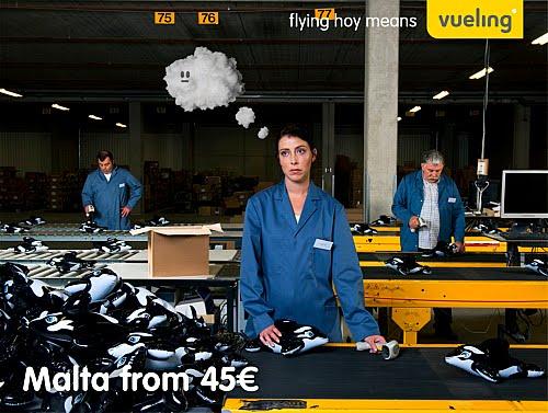 MÉTETELO EN LA CABEZA: CREATIVITY MEANS VUELING
Vueling es un...