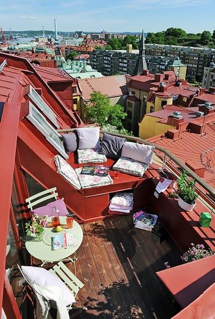 10 metros cuadrados de terraza: gloriosos!! 10 metros cuadrados de terraza: gloriosos!!