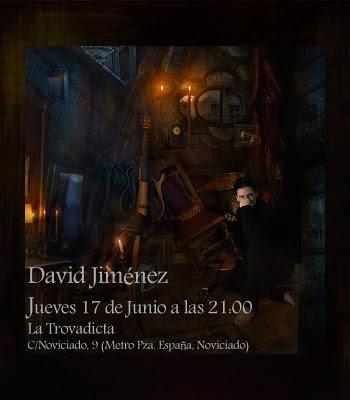 Concierto de David Jiménez en La Trovadicta Concierto de David Jiménez en La Trovadicta