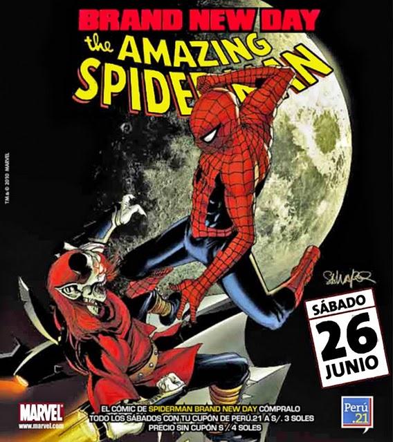 El próximo sábado Spiderman retorna desde Perú21, Brand New Day El próximo sábado Spiderman retorna desde Perú21, Brand New Day