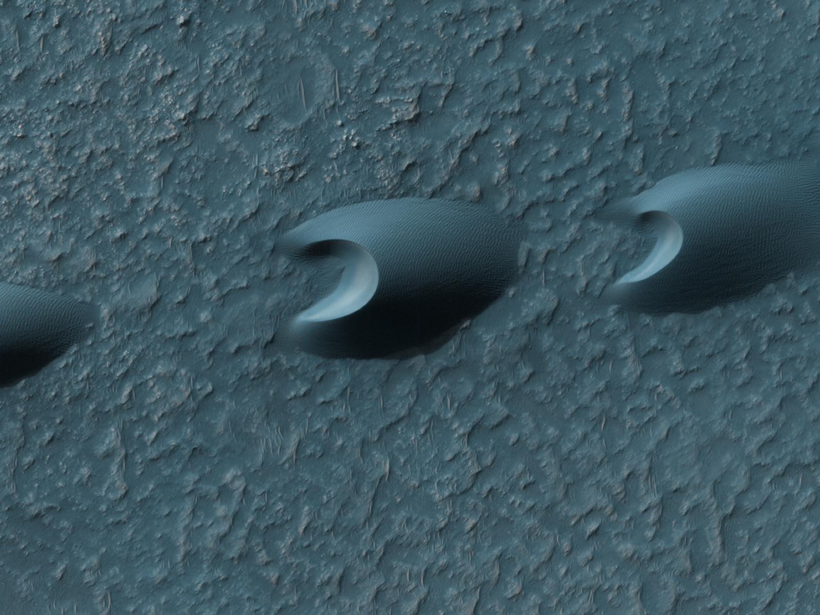 Las dunas de Marte Las dunas de Marte