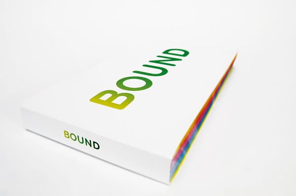 Bound: un libro de origami hecho escultura