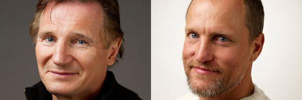 Liam Neeson y Woody Harrelson protagonizarán Highwaymen