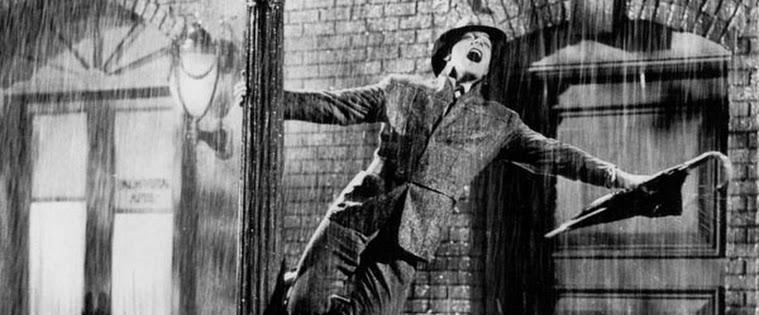 Singing in the Rain con Genne Kelly es todo un clásico del cine ¡Singing in the rain!