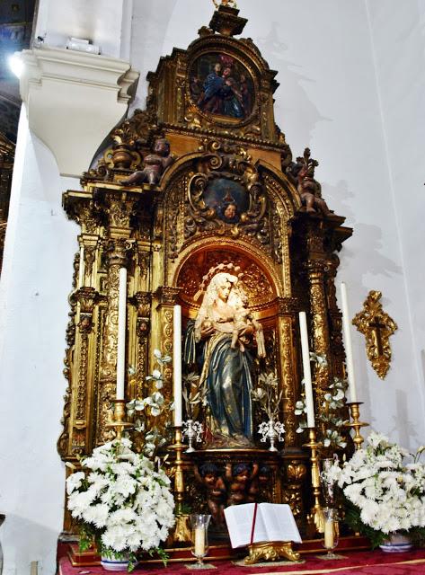 La Virgen de la Granada, en La Iglesia de San Lorenzo.