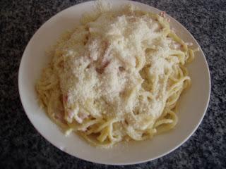 ESPAGUETIS A LA CARBONARA ESPAGUETIS A LA CARBONARA