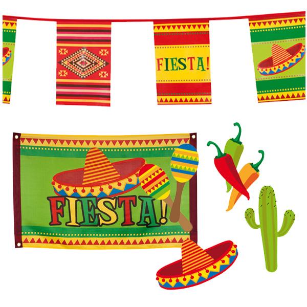 decoración para la fiesta mexicana