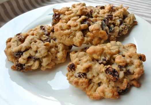 Oatmeal Raisin Cookies (Galletas de avena y pasas)