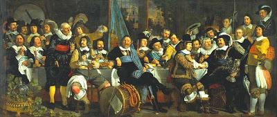 Banquete de milicianos para celebrar la Paz de Münster Banquete de milicianos para celebrar la Paz de Münster