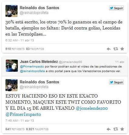 PROFETIZAN TRIUNFO DE CAPRILES EN VENEZUELA Image