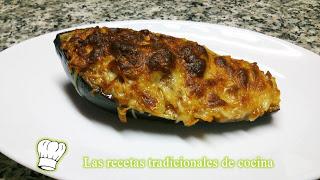 Receta de Berenjenas rellenas de carne Berenjenas Rellenas de carne