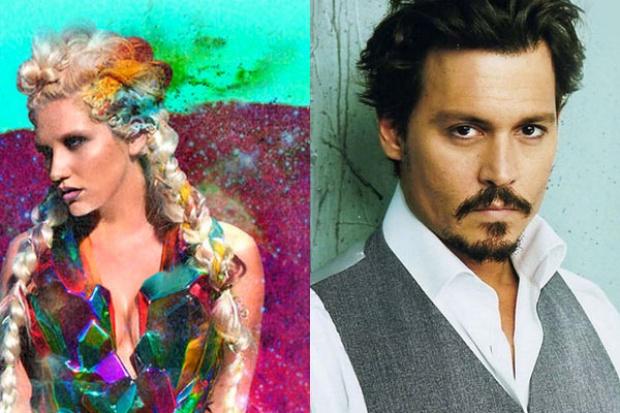 Ke$ha aseguró haber tenido 'sexo ocular' con Johnny Depp