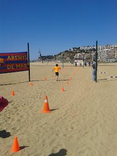 Kids Challenge Arenys de Mar y Juegos atletismo en playa