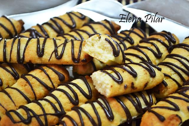 Galletas de Coco y Chocolate