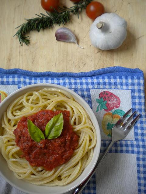Salsa de tomate a la napolitana Salsa de tomate a la napolitana