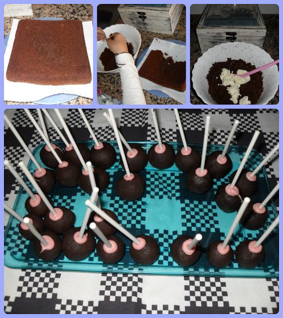 CAKEPOPS ( 2ªPARTE) CAKEPOPS ( 2ªPARTE)