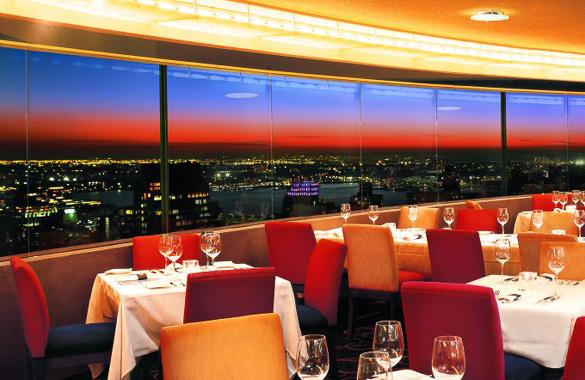 Foto del restaurant The View y su vista panorámica de Nueva York