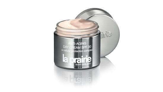 Anti-Aging Day Cream y Anti-Aging Eye Cream de La Prairie Anti-Aging Day Cream SPF 30