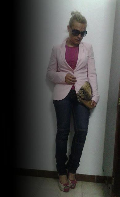 Jeans & Blazer rosa Jeans & Blazer rosa