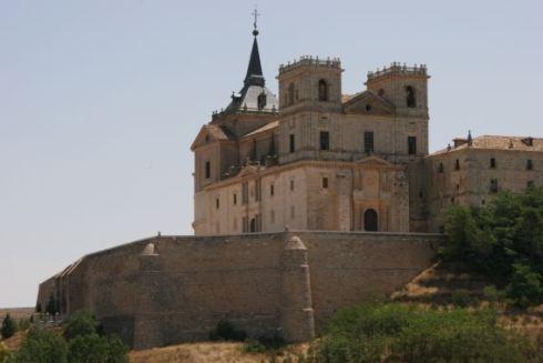 vista lateral del monasterio de uclés