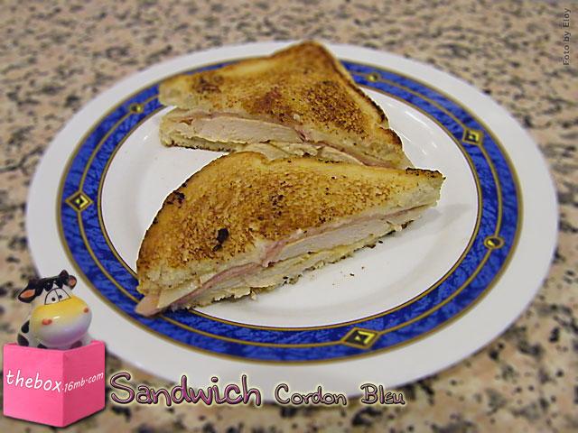 Sandwich Cordon Bleu