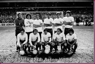 Aston Villa-Barça 1978 Aston Villa-Barça 1978
