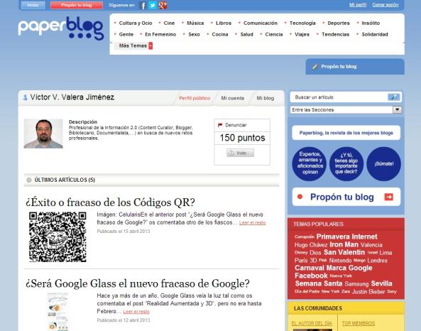 ¡El Content Curator colabora en Paperblog! Perfil y Post de El Content Curator en Paperblog
