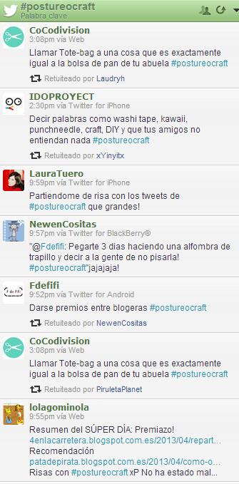 #postureocraft by @Ladicash algunos tweets de #postureocraft