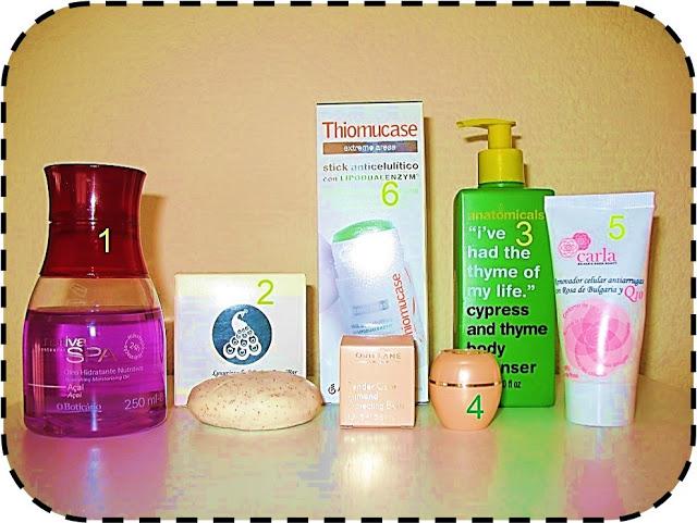 El top 6 de mis cajas Glossybox España El top 6 de mis cajas Glossybox España