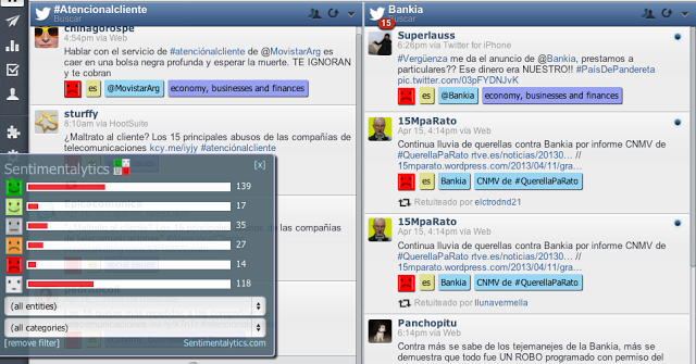 Sentimentalytics , herramienta que analiza el sentimiento en Español analisis del sentimiento