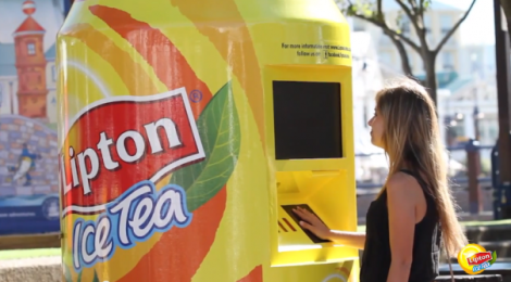 ¿Estás lo suficientemente caliente para tomarte un té helado? Lipton-Ice-Tea-Mometer