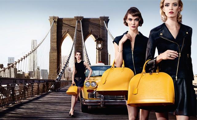 Campaña de Louis Vuitton del próximo mes de mayo con el modelo Alma.