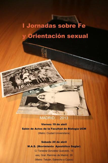 Mañana comienzan las I Jornadas sobre Fe y Orientación Sexual en Madrid