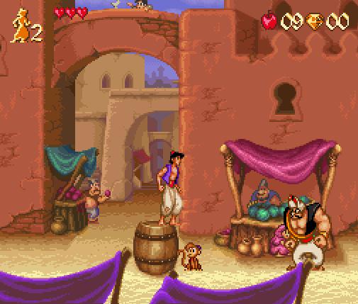 ¿Hacen unas partiditas a la NES? aladdin