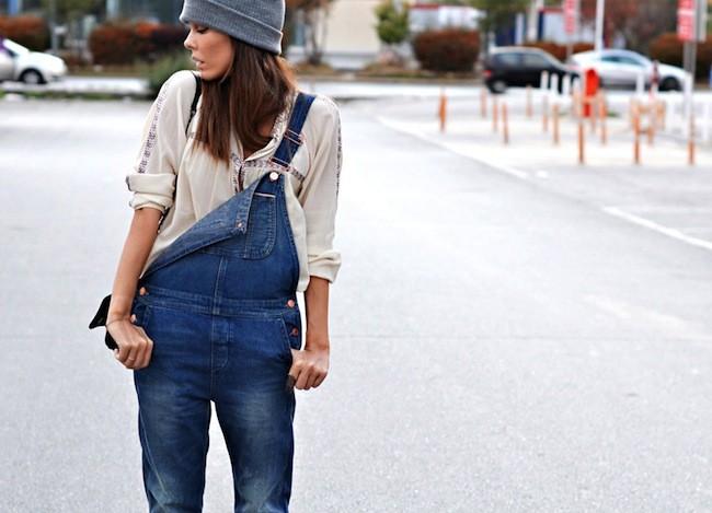 TRENDS: Denim dungarees and jumpsuits