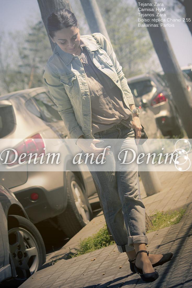 Denim and denim Denim and denim