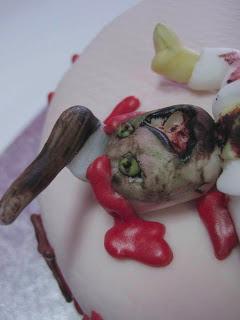 TARTA DECORADA ZOMBIES TARTA DECORADA ZOMBIES