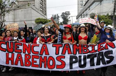 Marcha de las putas ecuador