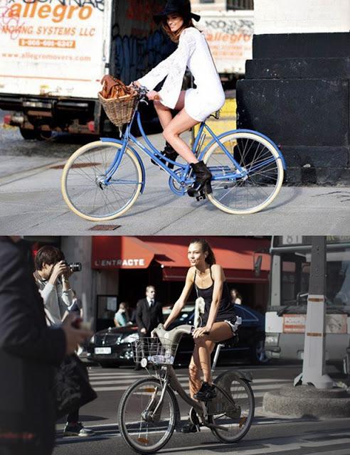 Sunday Inspiration: bicycle style Bicycle_style_Hanneli Mustaparta_Karlie Kloss