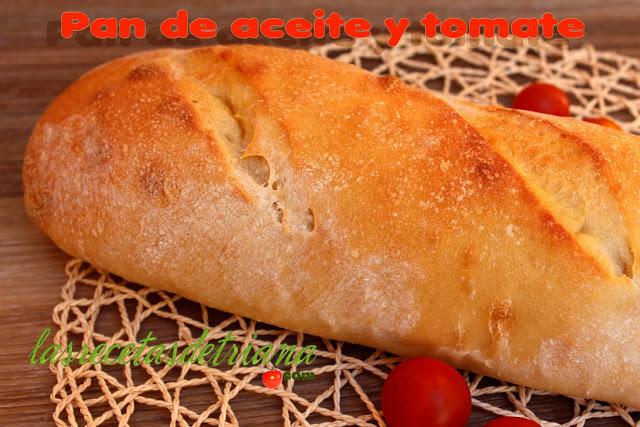 Pan de aceite y tomate Pan de aceite y tomate