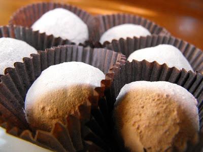 Trufas de chocolate Trufas de chocolate