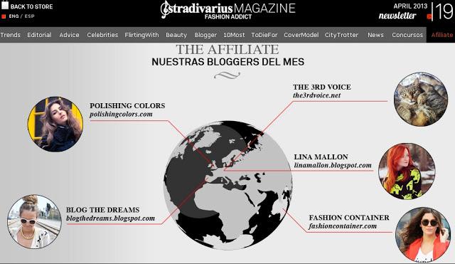 Stradivarius Magazine and Maxfactor