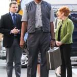 Jamie Foxx como Max Dillon en el rodaje de The Amazing Spider-Man 2